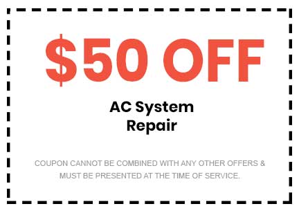 Discounts on AC System Repair
