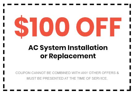 Discounts on AC System Installation or Replacement
