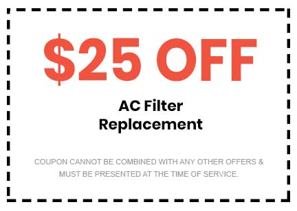 Discounts on AC Filter Replacement