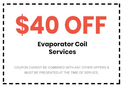 Discounts on Evaporator Coil Services