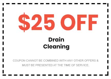 Discounts on Drain Cleaning